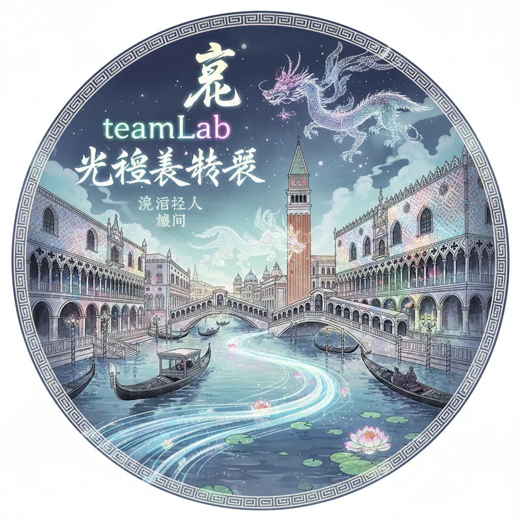 威尼斯人 - teamLab光影美術展