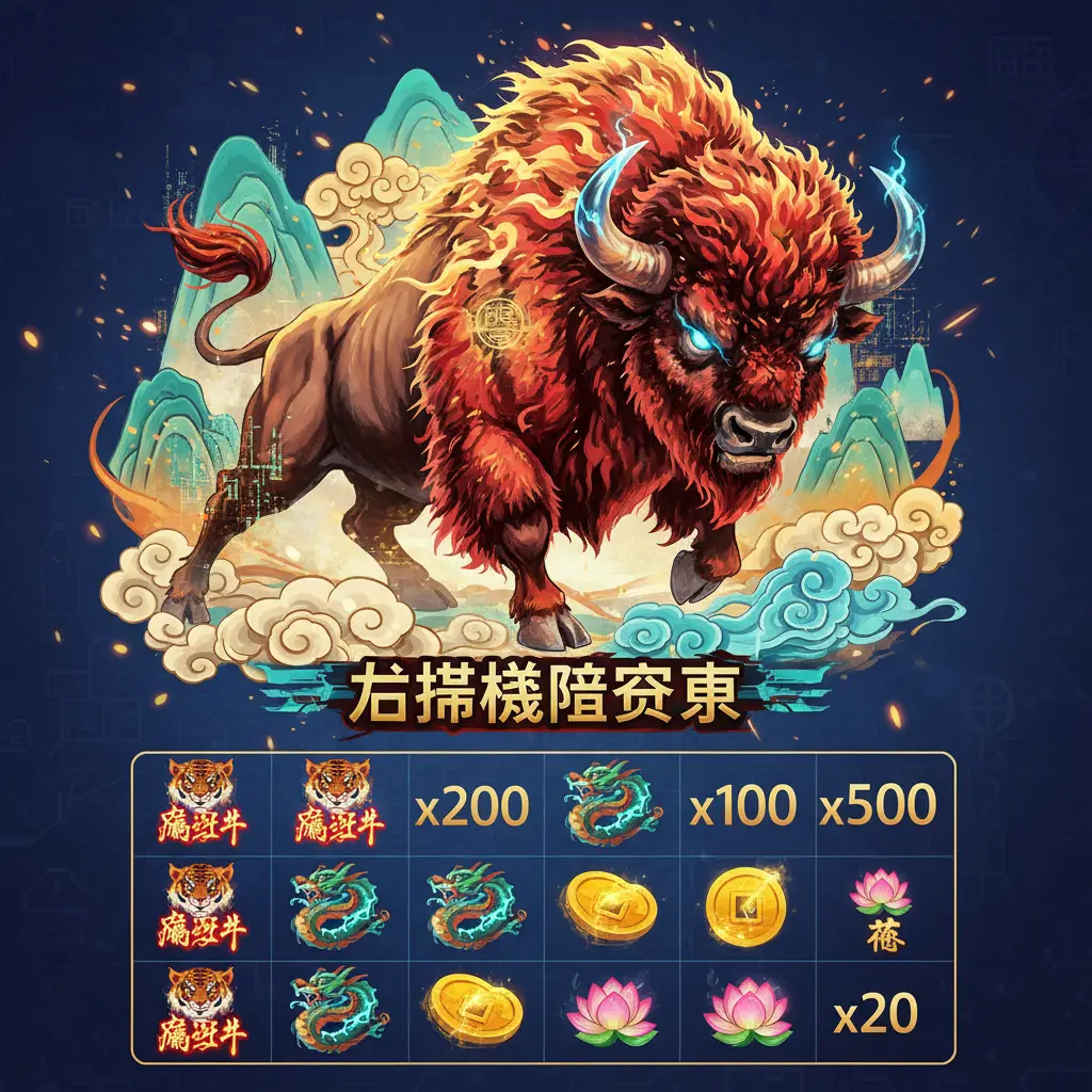 老虎機賠率表 - 瘋狂野牛