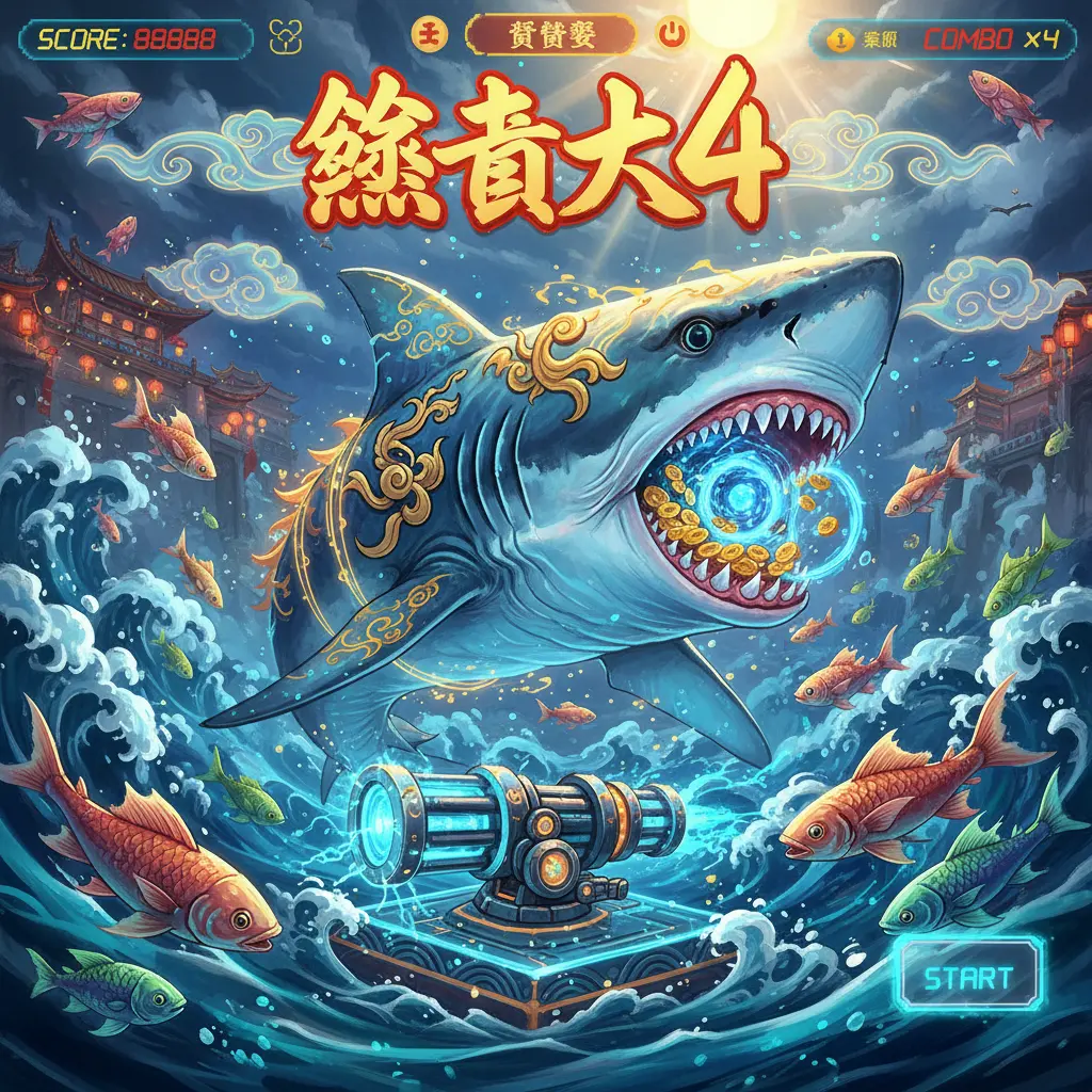 捕魚機 - 鯊很大4