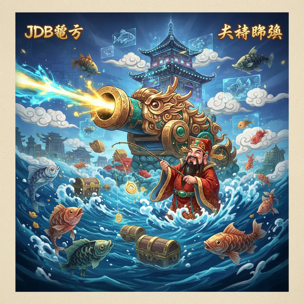 JDB電子-財神捕魚 - 機關炮