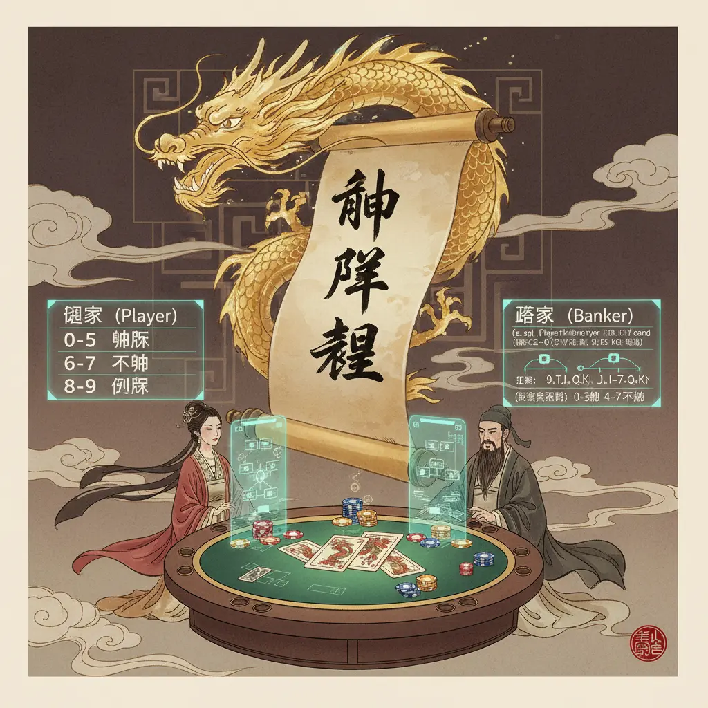 百家樂 - 補牌規則