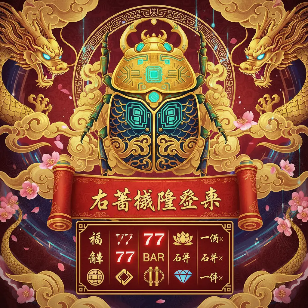 老虎機賠率表 - 聖甲蟲