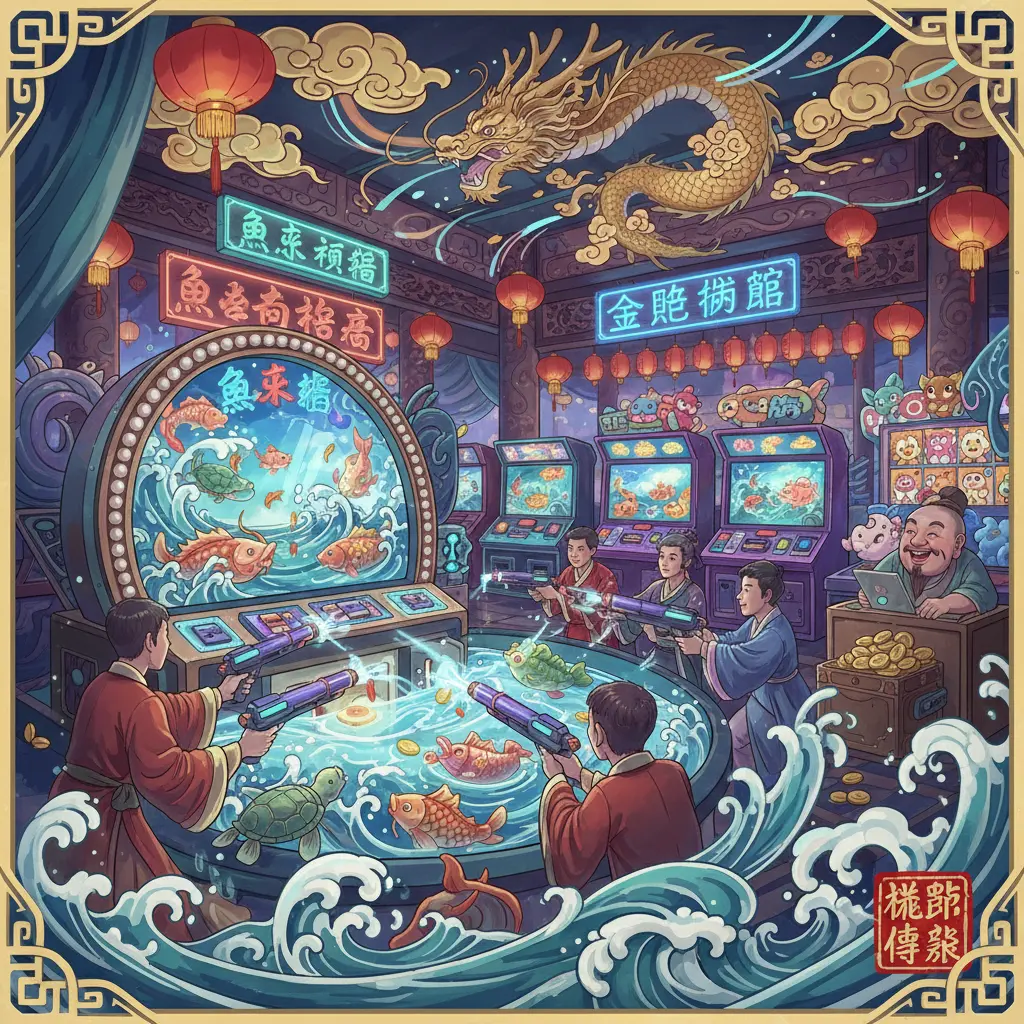 捕魚機 - 機舖