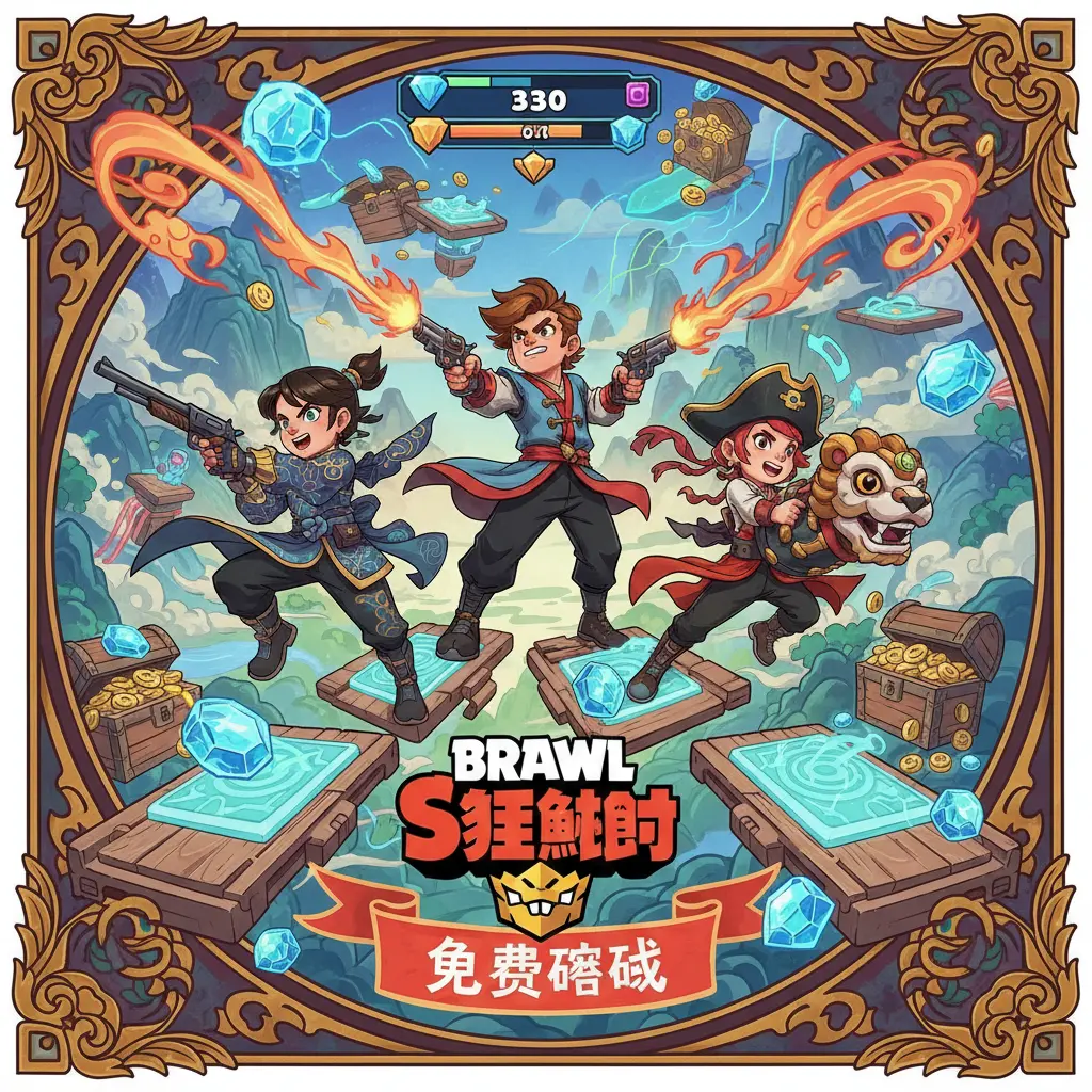 免費遊戲 - 荒野亂鬥(Brawl Stars