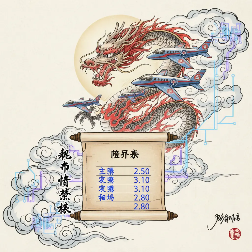 賠率表 - 紐卡素噴射機