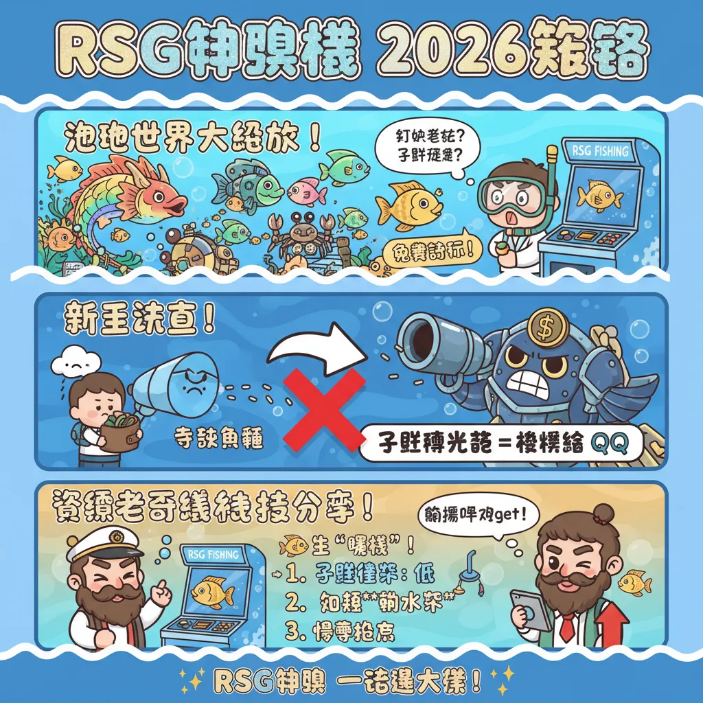 RSG捕魚新手攻略：掌握捕魚機技巧與擊殺獎勵