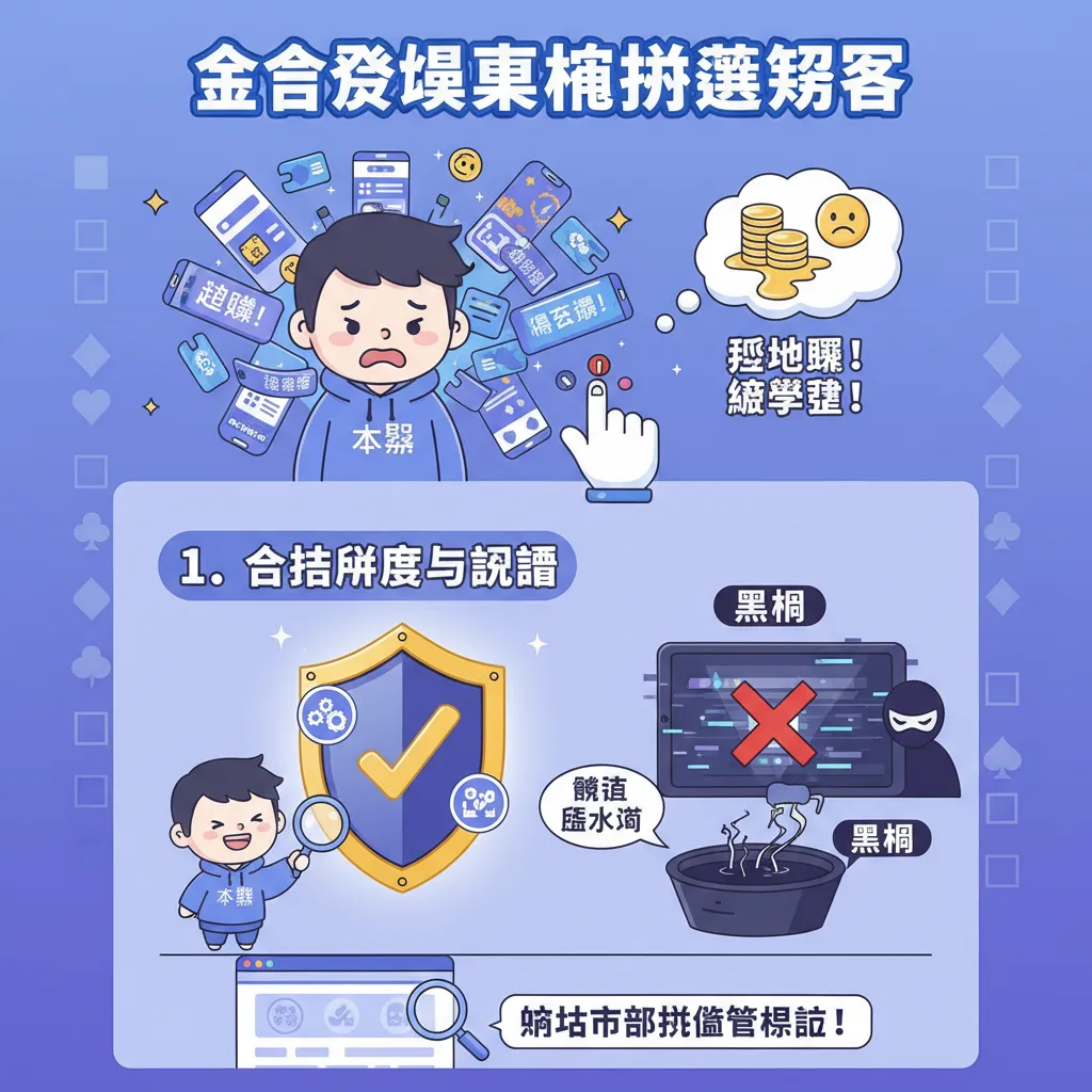 線上博弈平臺挑選攻略