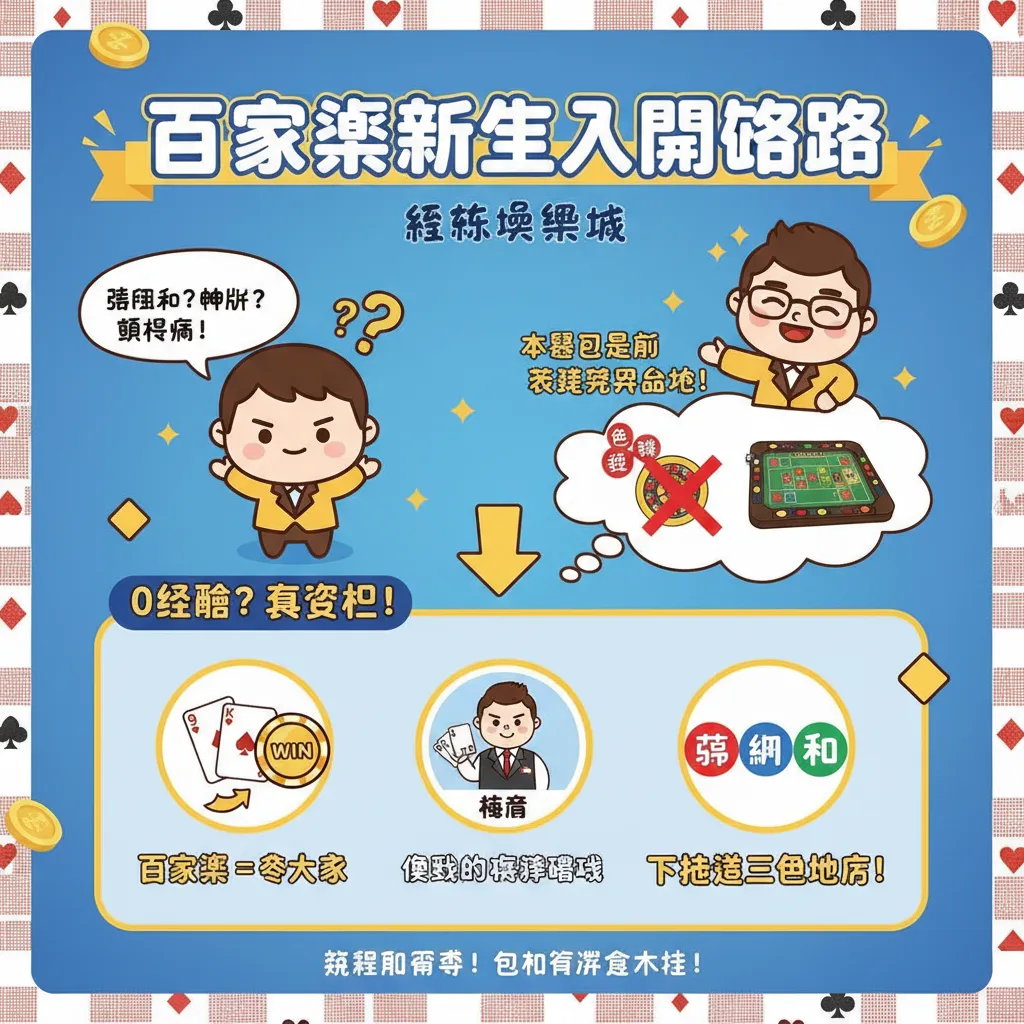 百家樂新手入門攻略