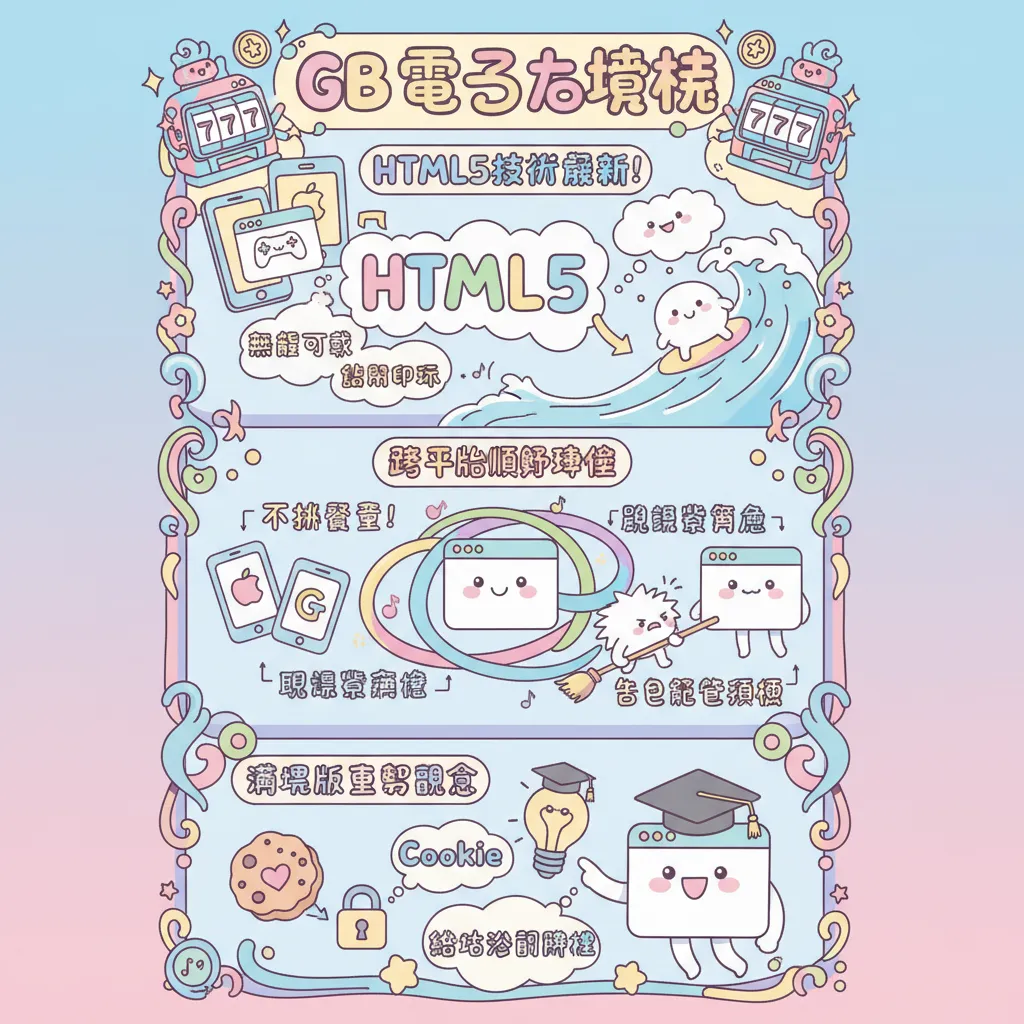 GB電子老虎機：掌握HTML5技術與爆機攻略技巧