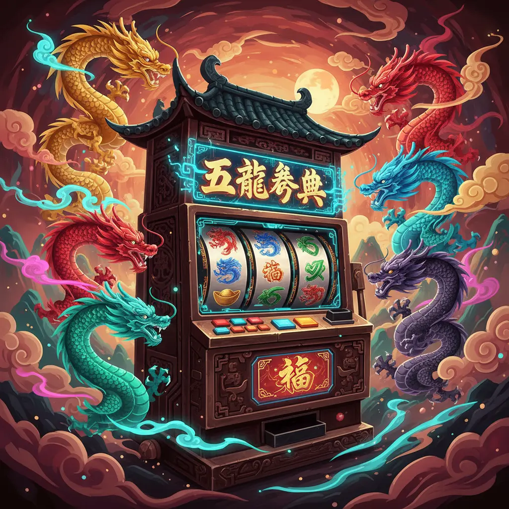 五龍爭霸老虎機 - 老虎機
