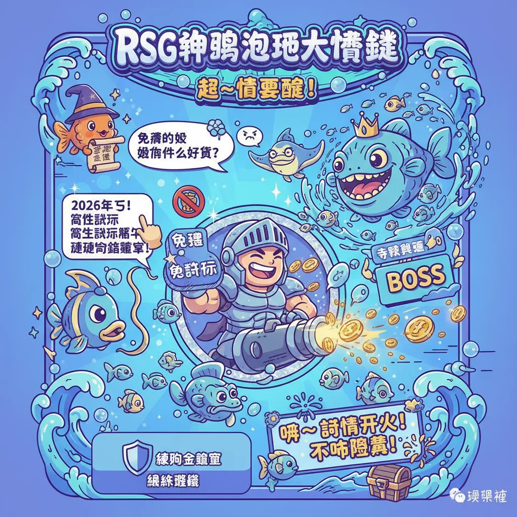 RSG捕魚海底大冒險：善用免費試玩與特殊獎勵機制