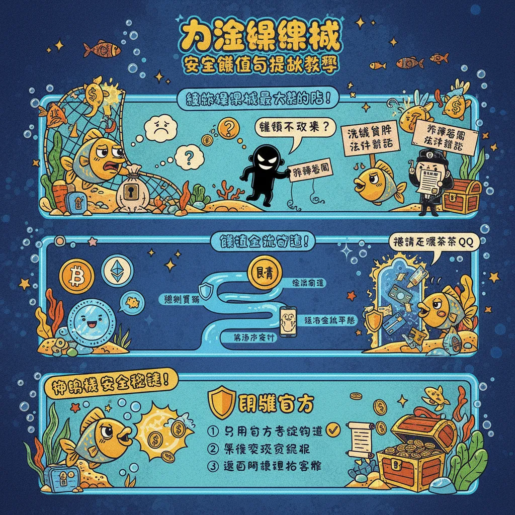 安全儲值與提款教學