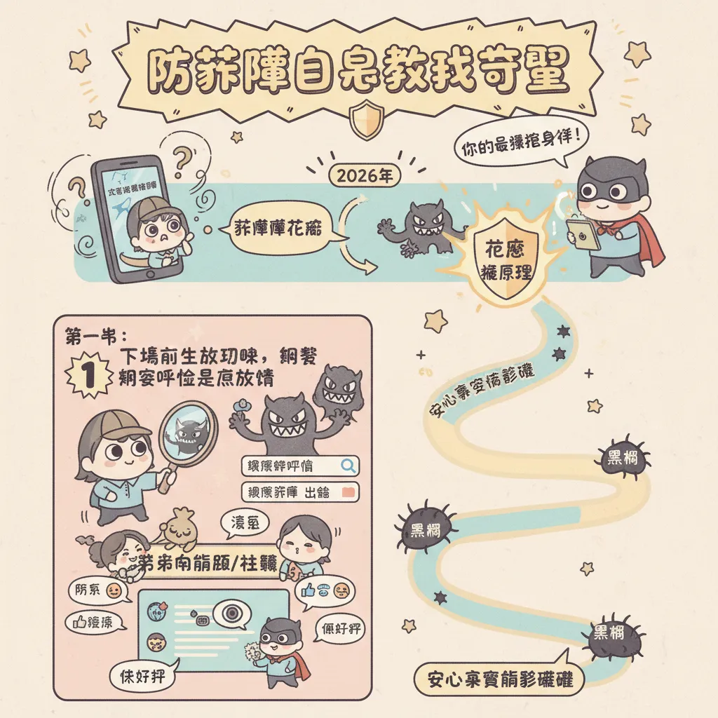 防詐騙自保教戰守則